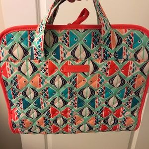 Vera Bradley makeup travel bag